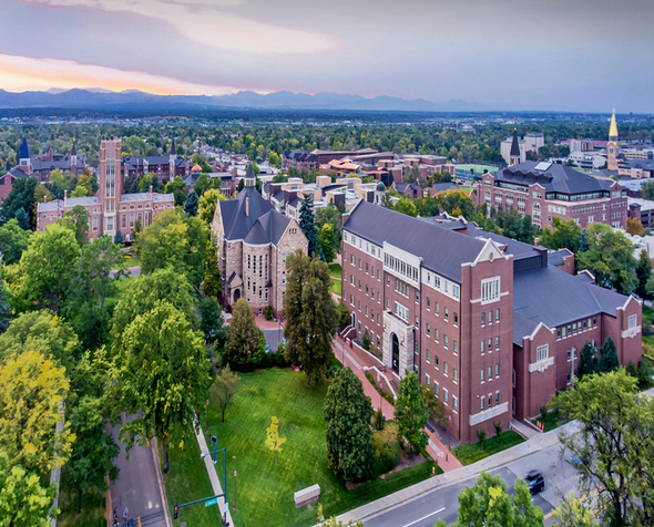 DU aerial campus