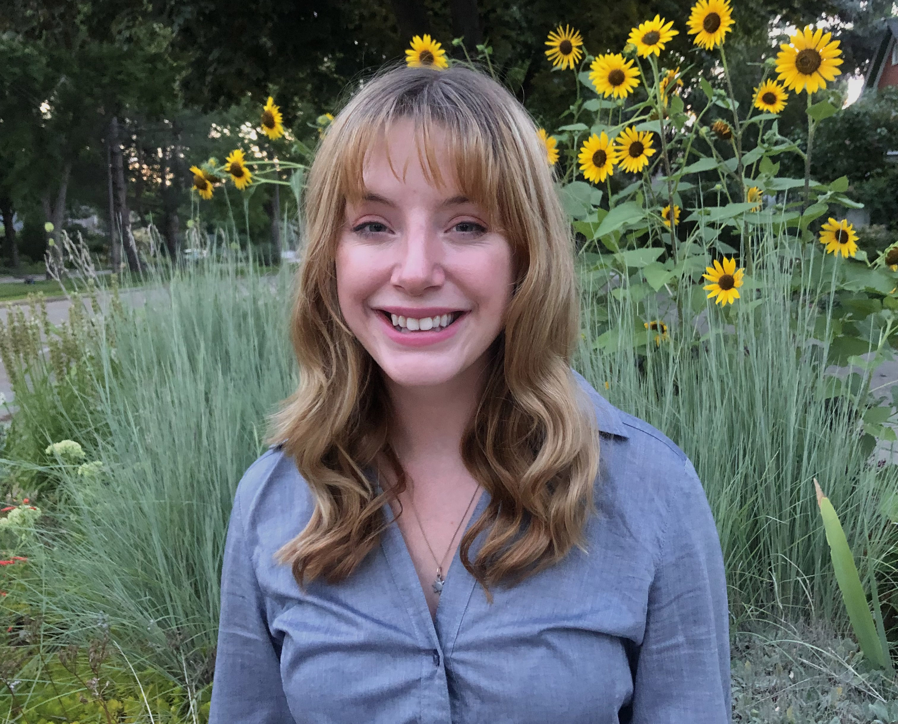 Headshot of DU grad Rosie Contino.